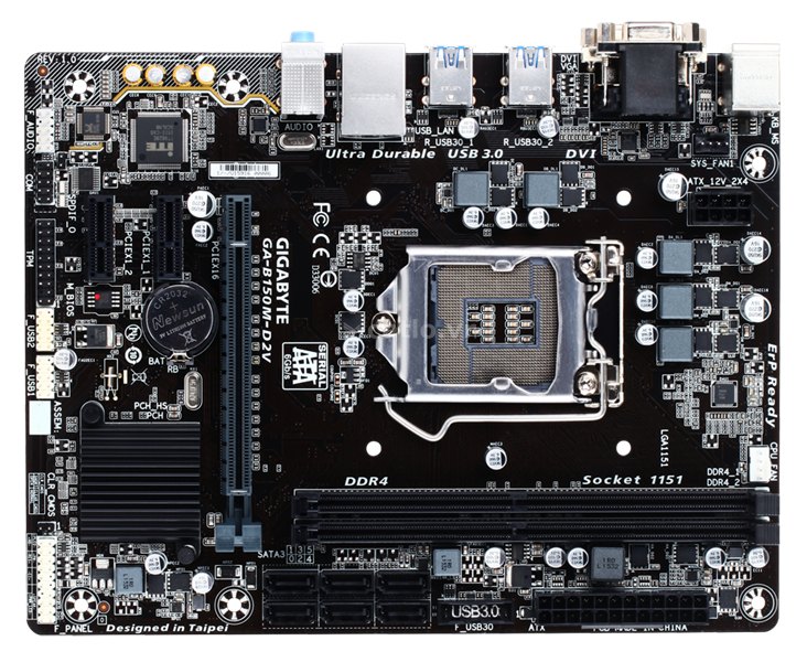 Mainboard GIGABYTE B150M - D2V đã qua sử dụng – ảnh 1