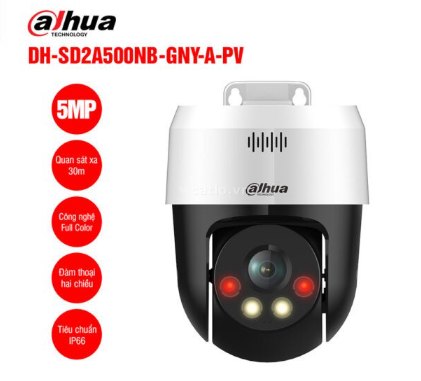 Camera IP quay quét 5MP DAHUA DH-SD2A500NB-GNY-A-PV – ảnh 1