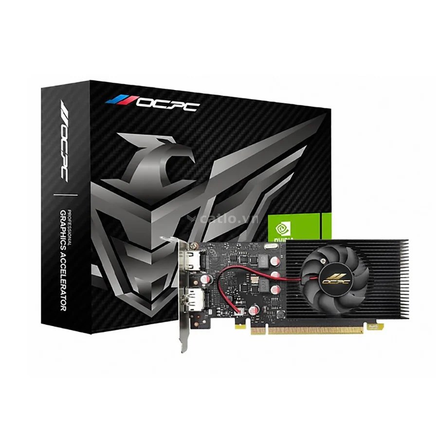 Card màn hình OCPC GeForce GT 1030 | 2GB GDDR5, 64-bit, Single Fan – ảnh 1