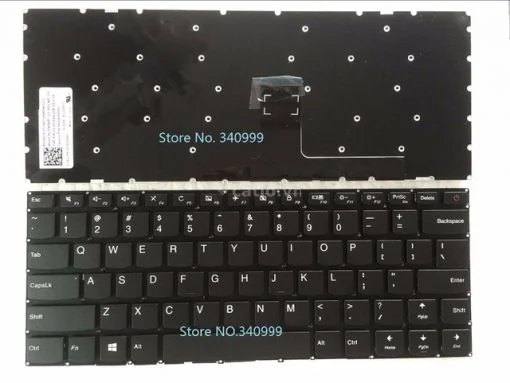 Bàn phím laptop Lenovo Ideadpad 110-14, 110-14AST, 110-14IBR – 110-14IBR (CÁP GIỮA) (CÓ NÚT NGUỒN) – ảnh 1
