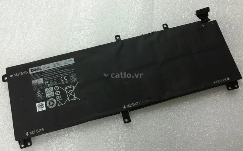 Pin laptop Dell 61Wh 9530 M3800 (T0TRM) – ảnh 1