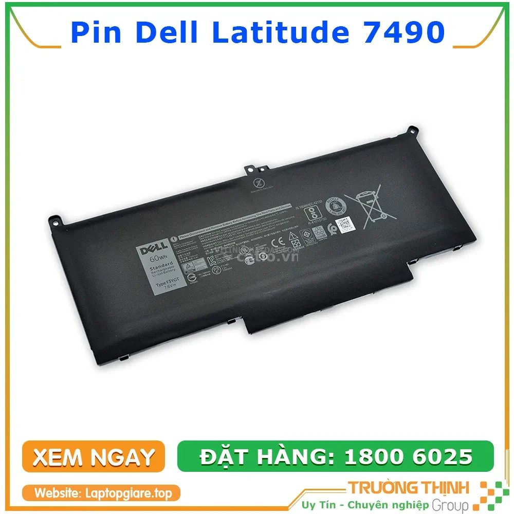 Pin Laptop Dell Latitude 7490 – ảnh 1