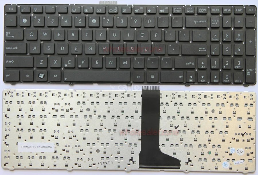 Bàn phím laptop Asus U56, U52, U52F, U52JC, U53, U53JC, U53SD, U56E – ảnh 1