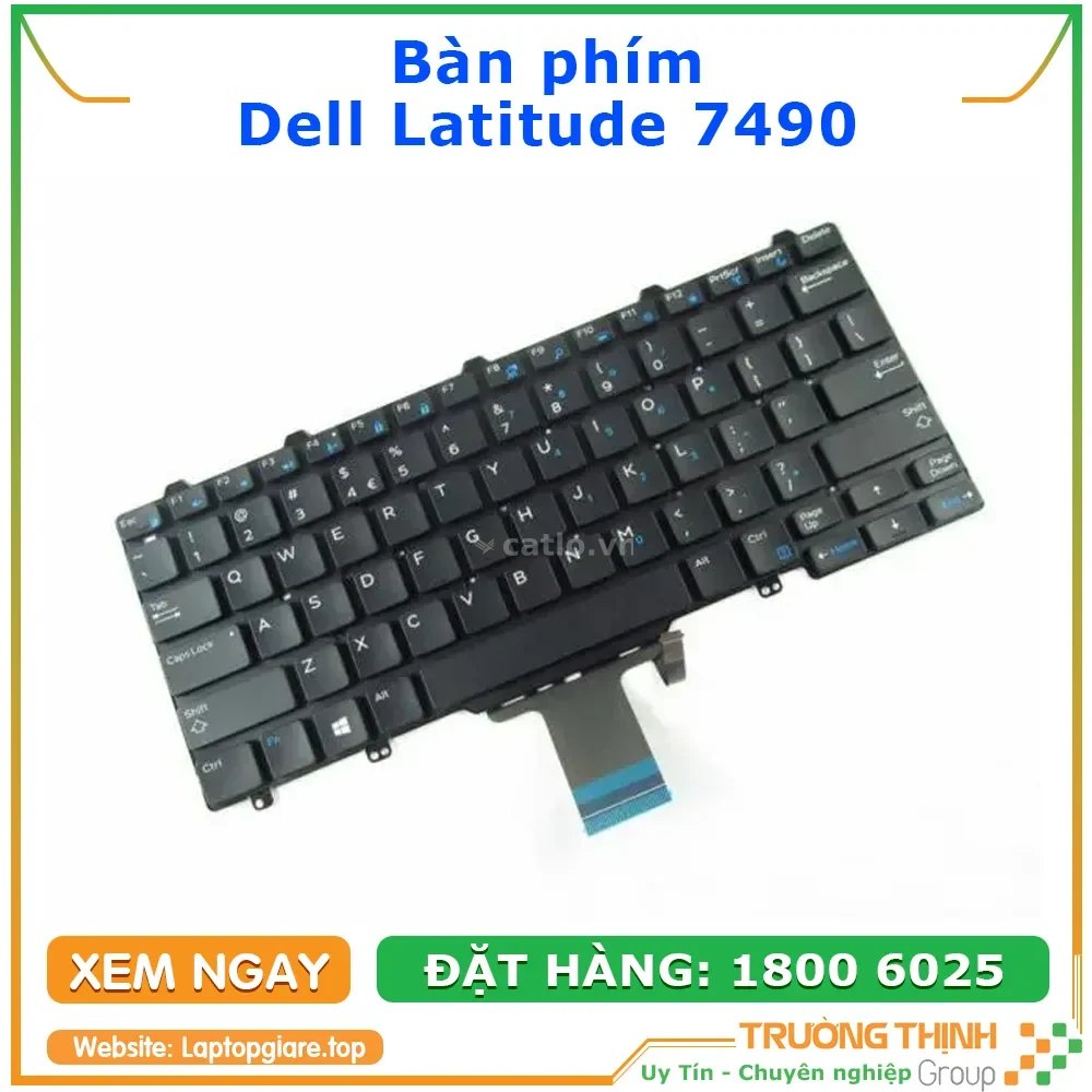 Bàn Phím Laptop Dell Latitude 7490 – ảnh 1
