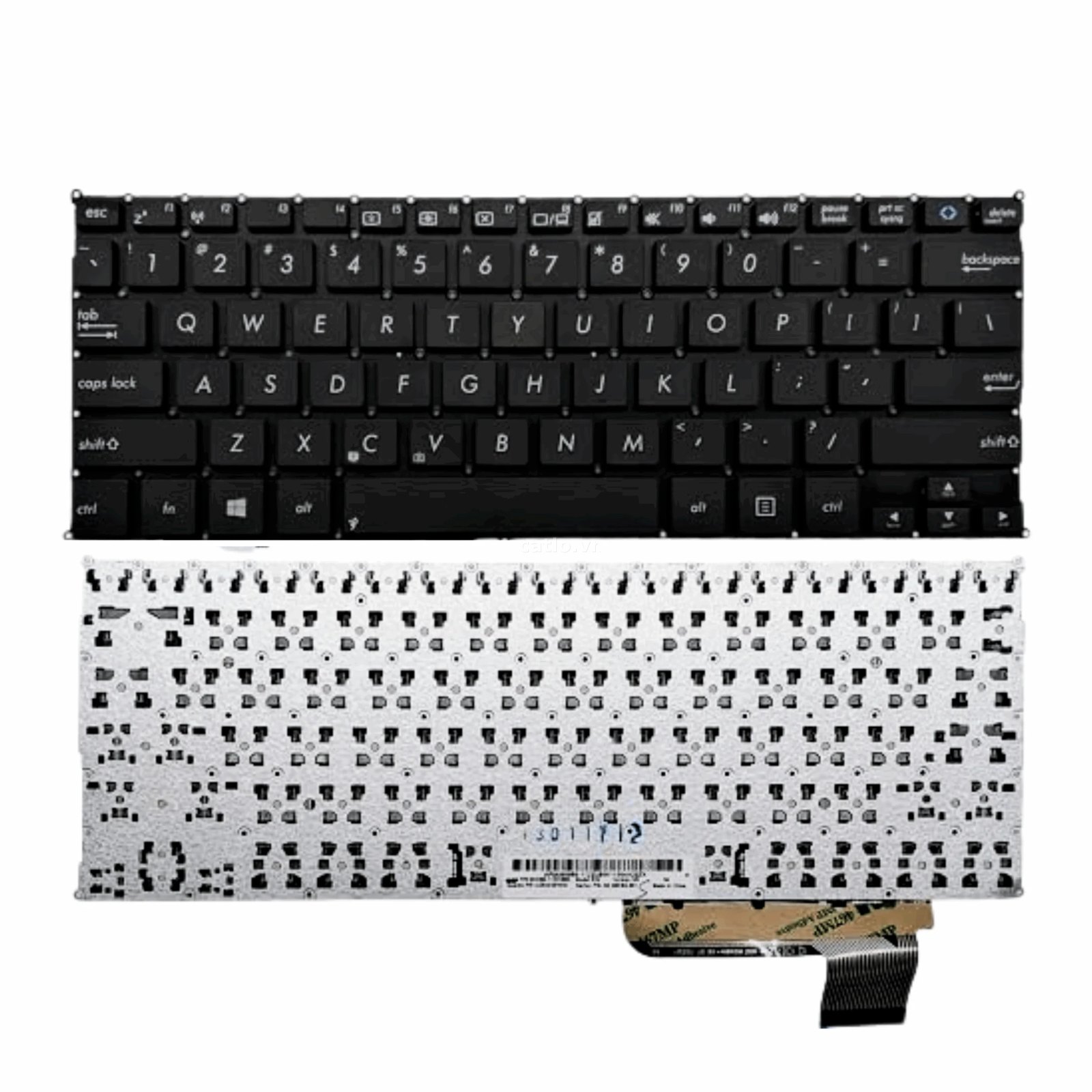 Bàn phím laptop Asus EeeBook E200, Q200, S200, X201, X202, X205, T200 – ảnh 1