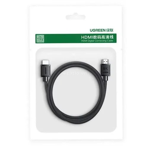 Cáp HDMI 2.1 Ugreen 45431 | 1.5M, 8K@60Hz, 48Gbps, HDR, eARC, Đen – ảnh 1