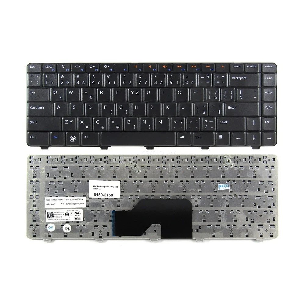 Bàn phím laptop Dell Inspiron 13z 1370 đen – ảnh 1