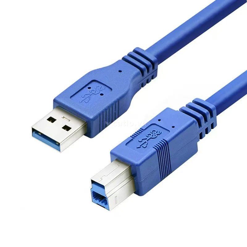 Cáp kết nối máy in MingXin | 1.5M, USB 3.0, Màu xanh – ảnh 1