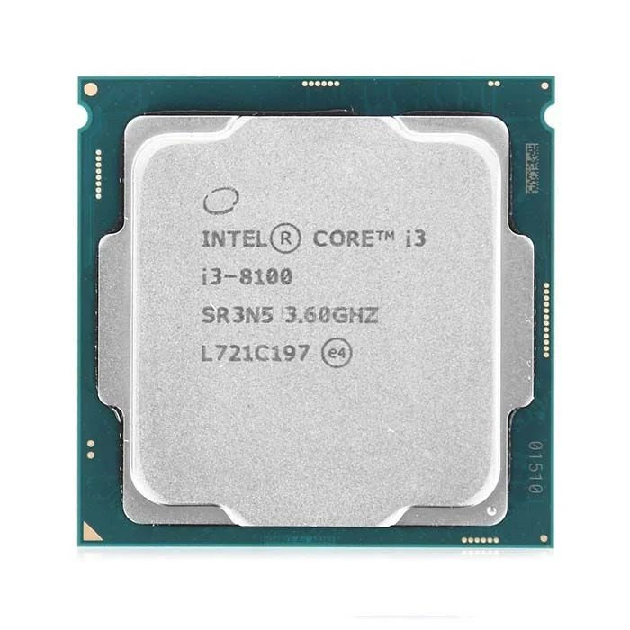 CPU Intel Core i3 8100 (3.60GHz, 6M, 4 Cores 4 Threads) – ảnh 1