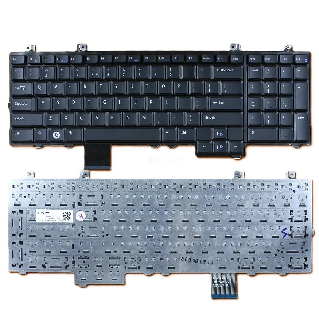 Bàn phím laptop Dell Studio 17 1735, 1736, 1737 đen – ảnh 1