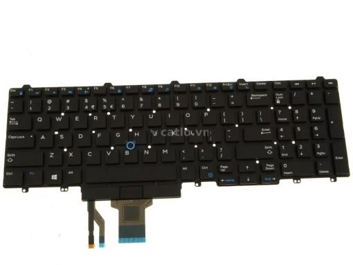 Bàn phím laptop Dell Latitude E5550 E5570 5580, Precision 3520 3510 7510 7520 7710 7720 – E5550 ( zi – ảnh 1