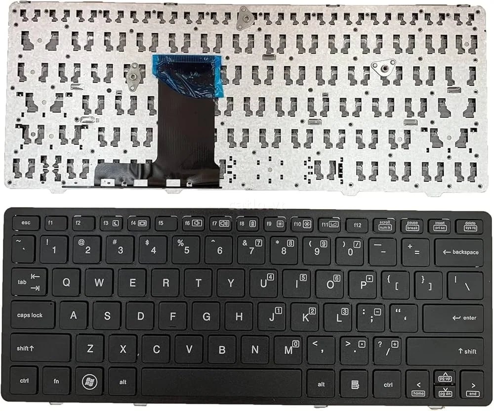 Bàn phím laptop HP Elitebook 2560, 2560p, 2570, 2570p có khung – ảnh 1