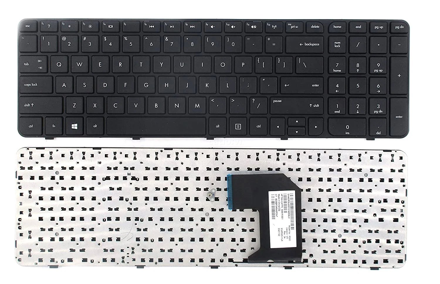 Bàn phím laptop HP Pavilion G7-2000, G7-2100, G7-2200, G7-2300 (có khung hoặc không khung) – ảnh 1