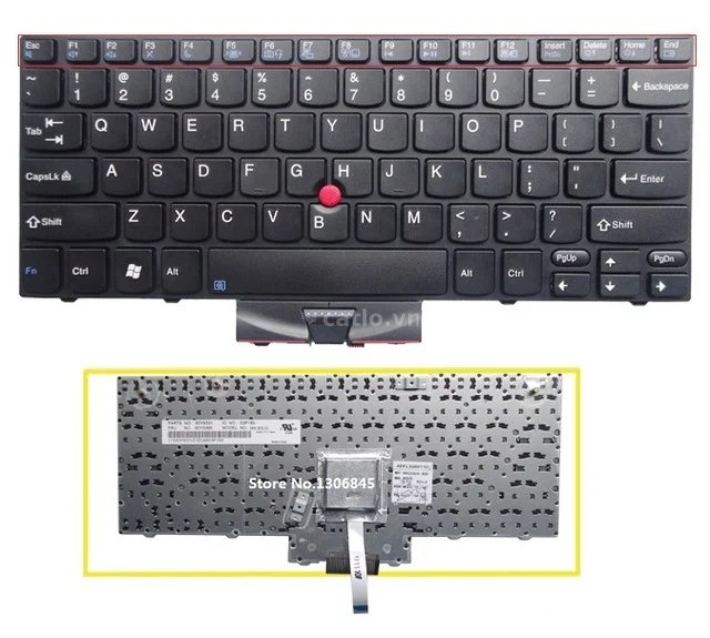 Bàn phím laptop Lenovo E10, E11, Thinkpad Edge 10, X100, X120 (RENEW, BH 6TH) – ảnh 1