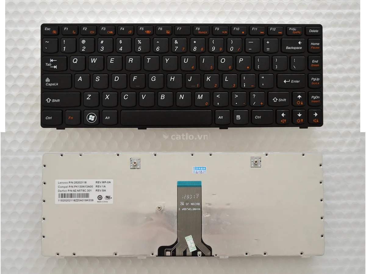 Bàn phím laptop Lenovo G480, B480, B485, G400, G410, G485, Z380, Z385, Z480, Z486 – ảnh 1