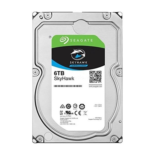 Ổ cứng HDD Seagate Skyhawk Surveillance 6Tb 5400rpm, 256Mb Mới Chính Hãng – ảnh 1
