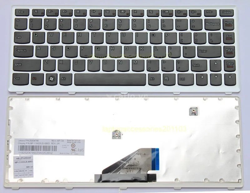 Bàn phím laptop Lenovo Ideapad U310, U310-ITH, U310-IFI – ảnh 1