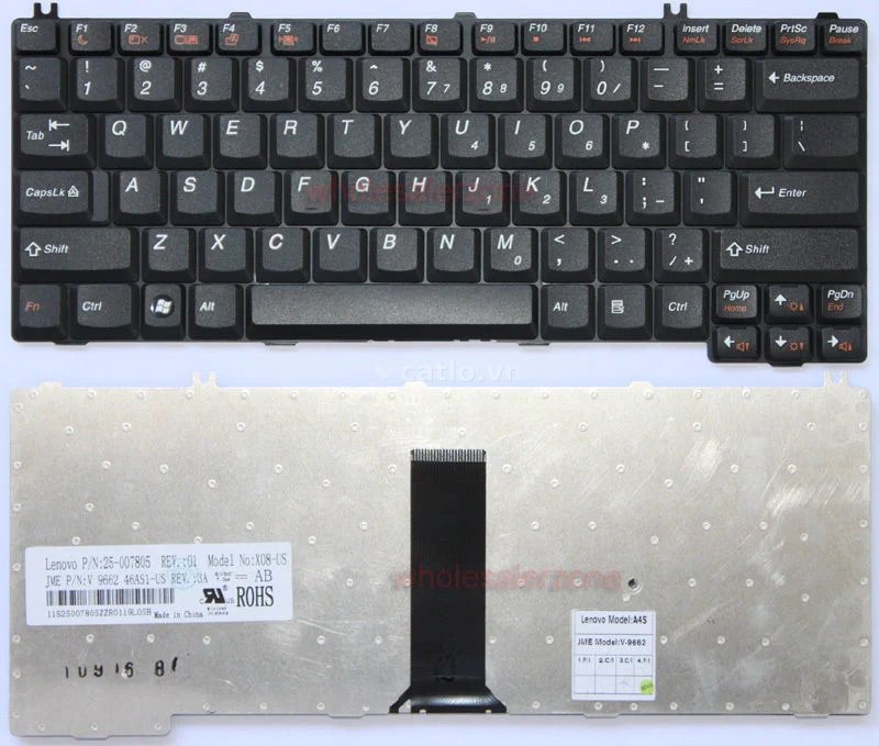 Bàn phím laptop Lenovo Ideapad 3000 G230 G400 G430 Y430 G450 G455 N500 G530 N100 N200 N220 N440… – ảnh 1