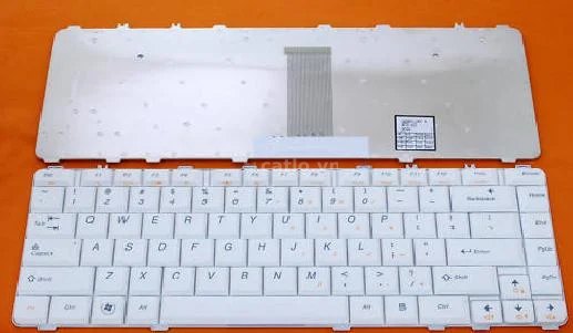 Bàn phím laptop Lenovo Ideapad Y450, V460, B460, Y460, Y450A, Y450G, Y550, Y560 (Trắng) – ảnh 1