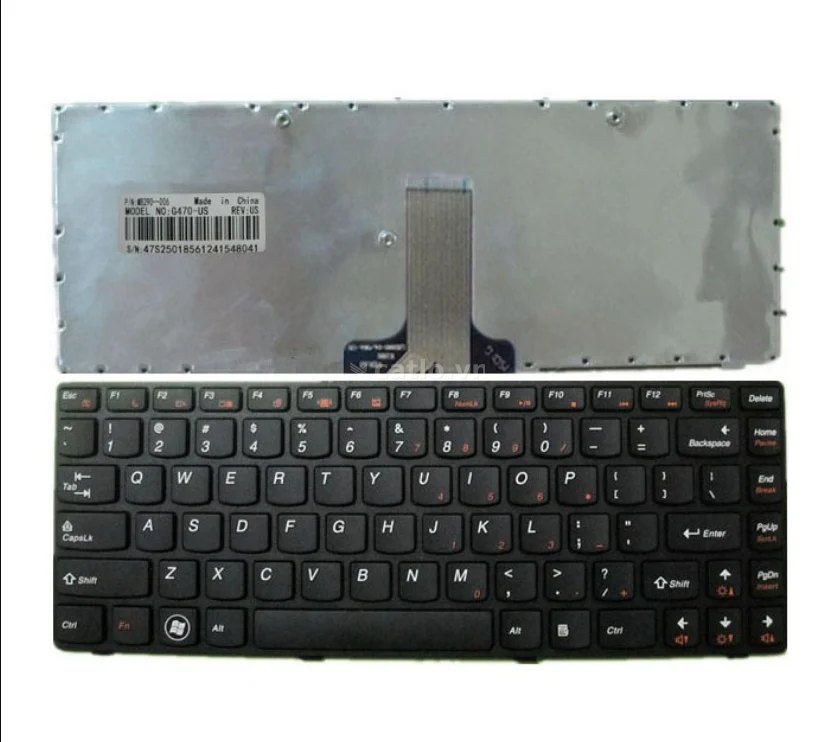Bàn phím laptop Lenovo Z470, Z475, Z370, Z470A – ảnh 1