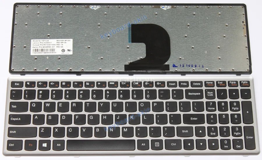 Bàn phím laptop Lenovo Z500, Z500A, U510, Z500G, P500 – ảnh 1