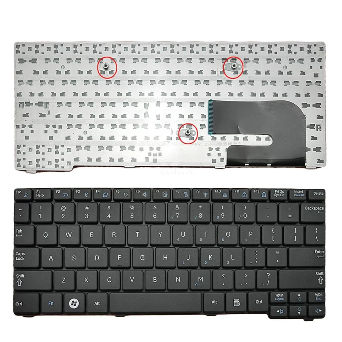 Bàn phím laptop Samsung NC10, Mini NC10, NP-NC10, NP-N130, N140 (BH 6TH) – ảnh 1