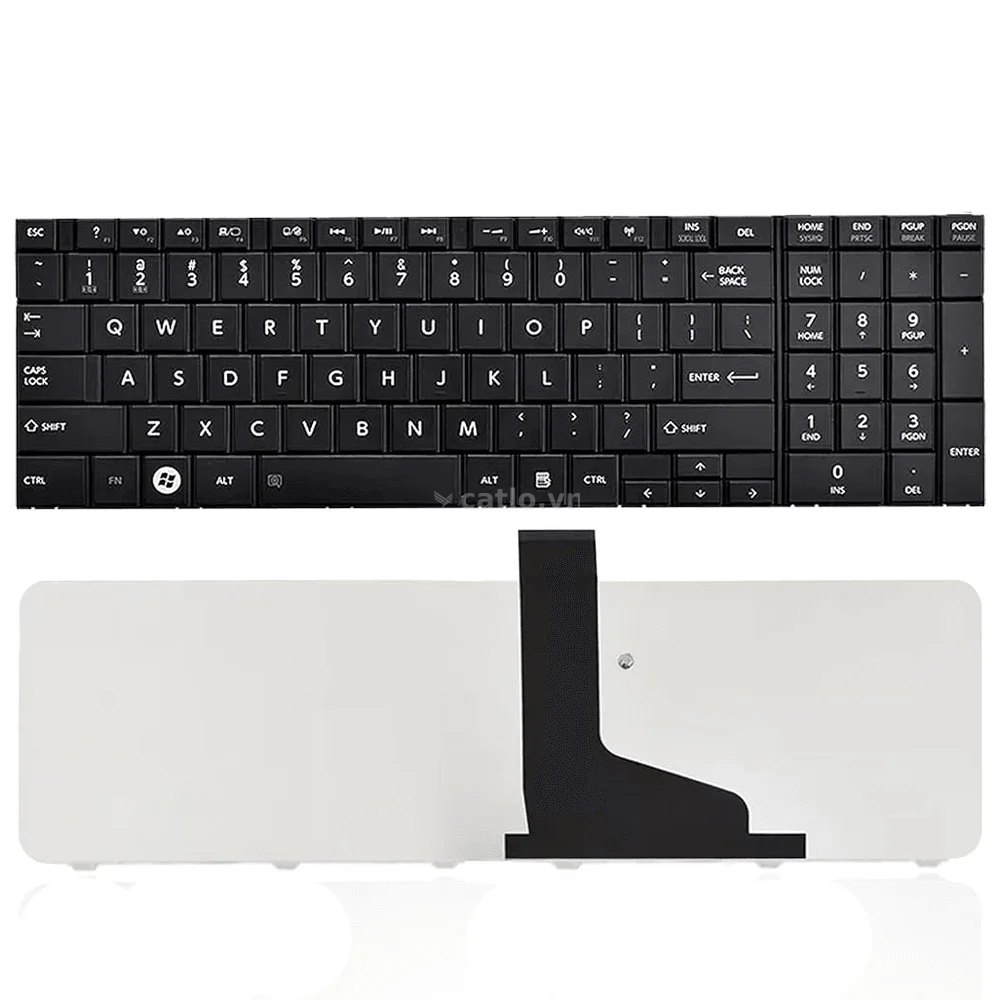 Bàn phím laptop Toshiba Satellite C850, C855, L850, L855, L870, L875, L950, L955, P850, P855… – ảnh 1