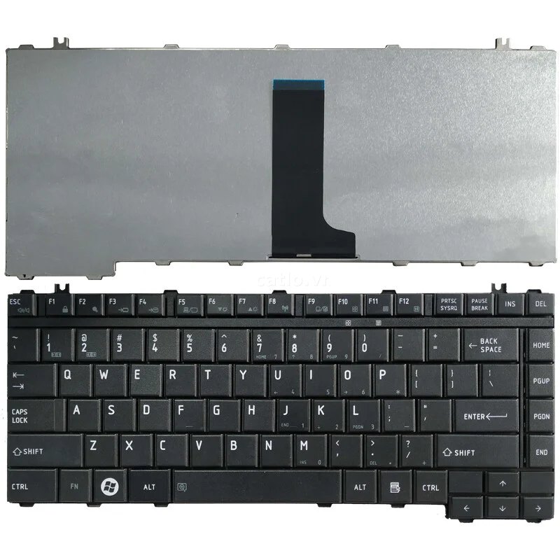 Bàn phím laptop Toshiba Qosmio F40, F45, G40, G45, F50, F55, R200, R205, L300, Tecra A9, M9… – ảnh 1