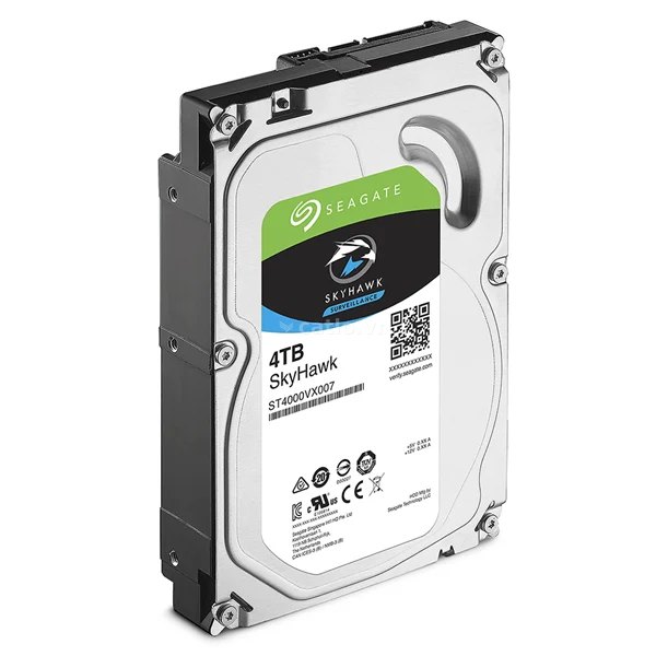 Ổ cứng HDD Seagate SkyHawk 4TB 3.5 inch 5900RPM, SATA3 6GB/s, 64MB Cache Mới Chính Hãng – ảnh 1