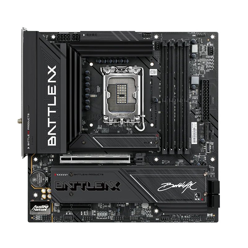 Mainboard Colorful BATTLE-AX B760M-PLUS S Wifi 7 V20 DDR4 | Intel B760, LGA1700, WiFi 7, Bluetooth… – ảnh 1