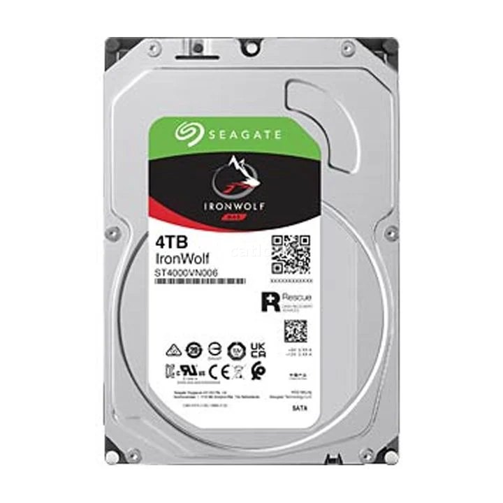 Ổ cứng HDD 4TB Seagate Ironwolf NAS SATA III (ST4000VN006) | 5400RPM, 256MB Cache, 3.5 inch – ảnh 1