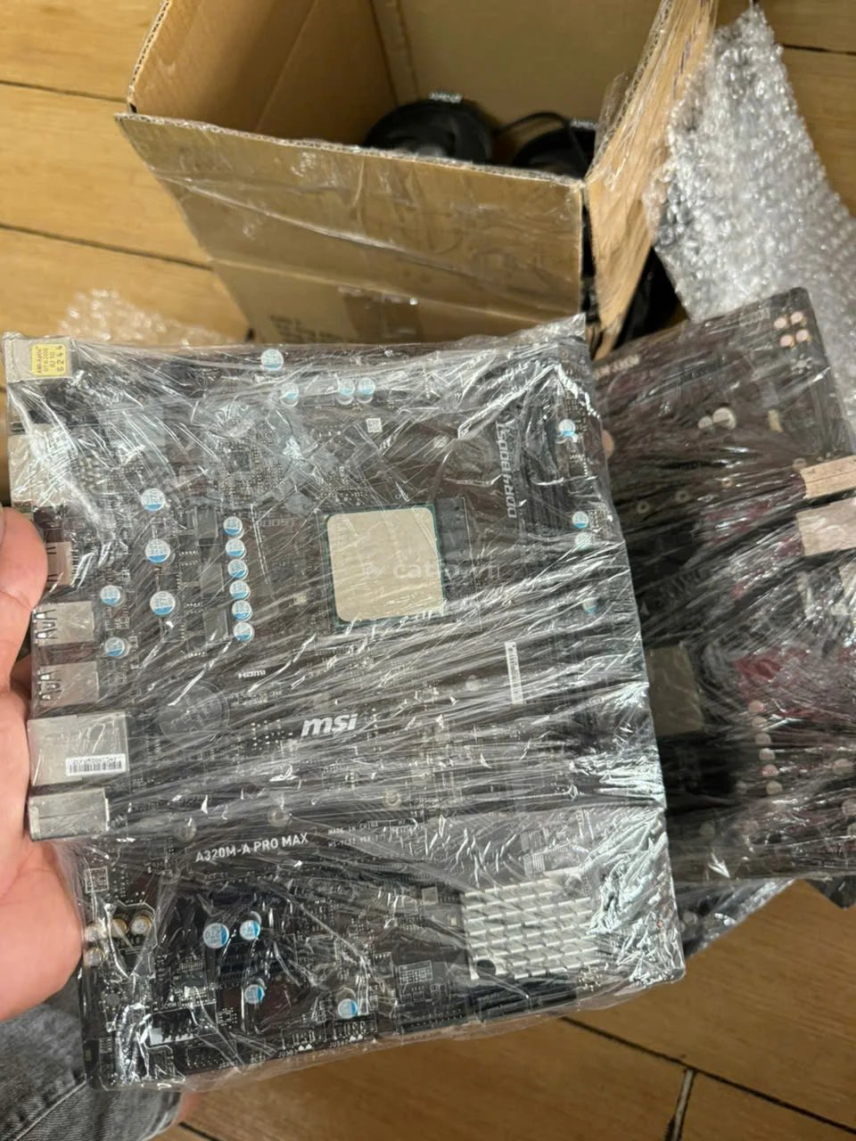 Combo AMD Main Asus A320M-E + CPU RYZEN5 1600 + FAN – ảnh 1