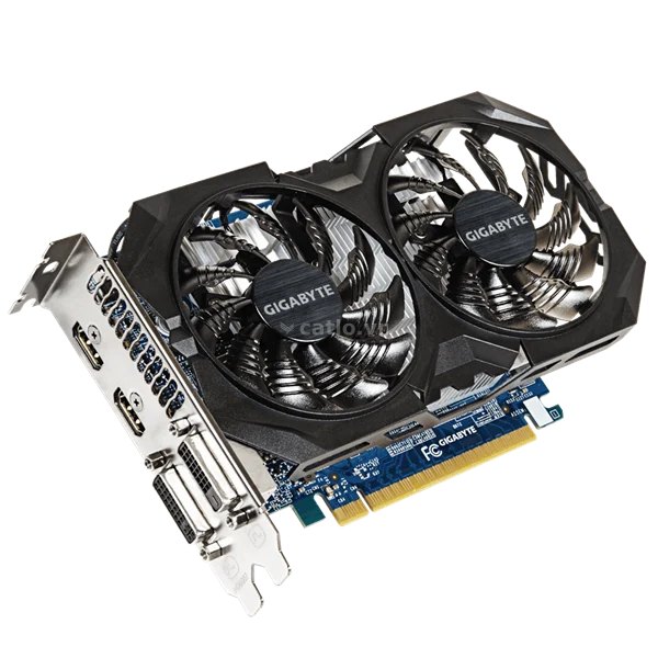 VGA GIGABYTE GTX 750TI 2G D5 2FAN CŨ – ảnh 1