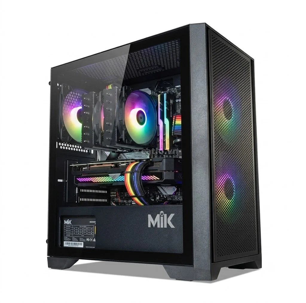 PC Gaming Skyclaw AMD D 7600 | Ryzen 5 5600X, RAM 16GB, SSD 512GB, RX 7600 – ảnh 1