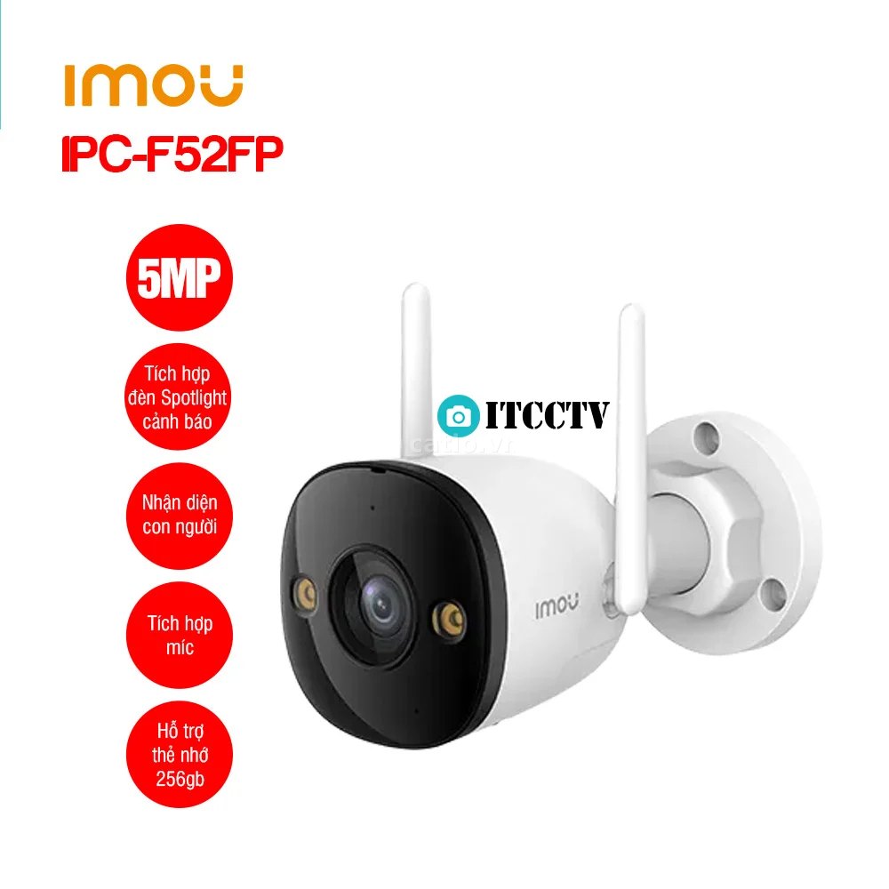 Camera IMOU IPC-F52FP 5MP Ngoài trời, màu ban đêm – ảnh 1