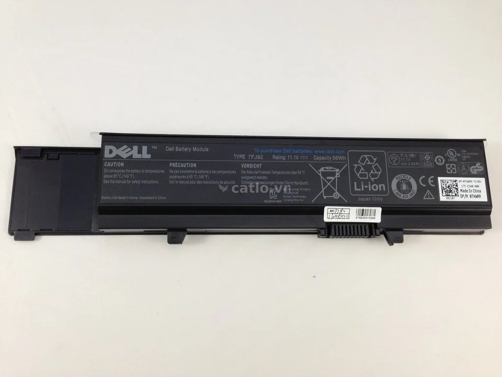 Pin laptop Dell Vostro V3400 V3500 V3700 – 6 cell – ảnh 1