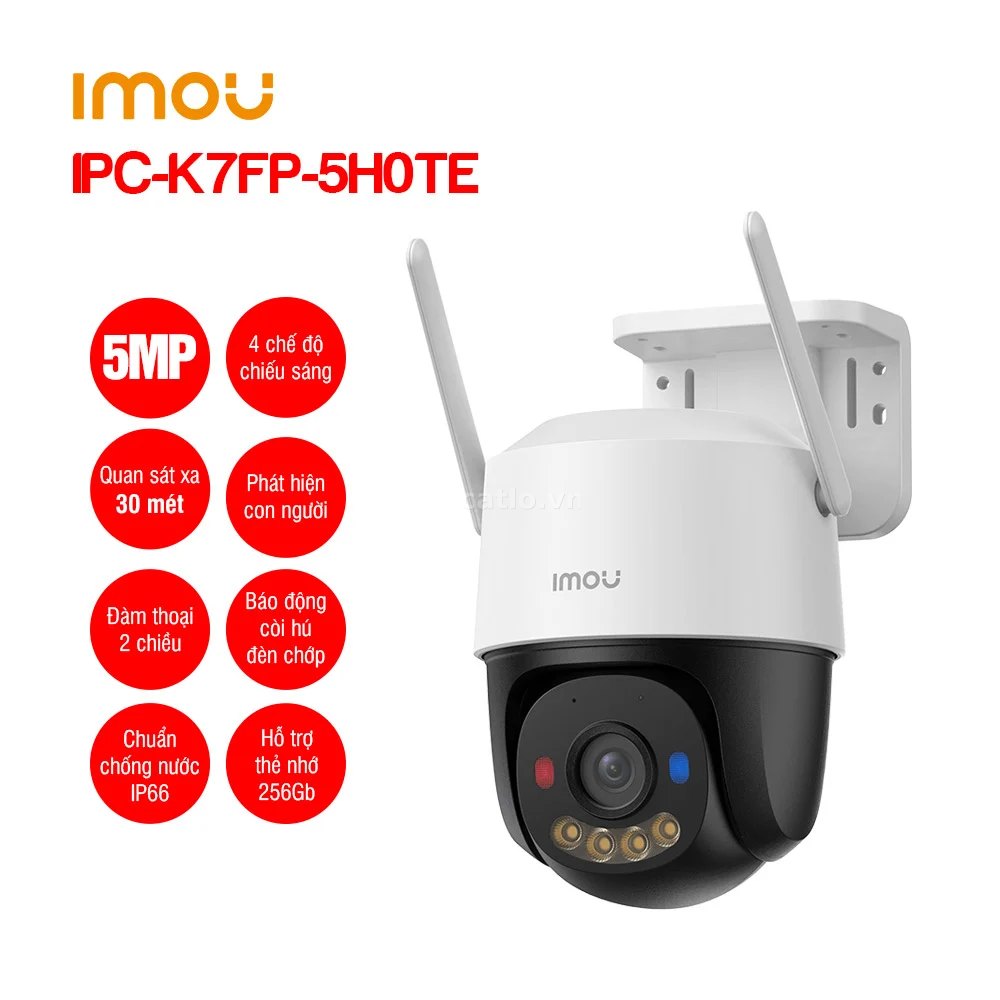 Camera PT Full Color IMOU Cruiser SC 4G 5MP (IPC-K7FP-5H0TE) – ảnh 1