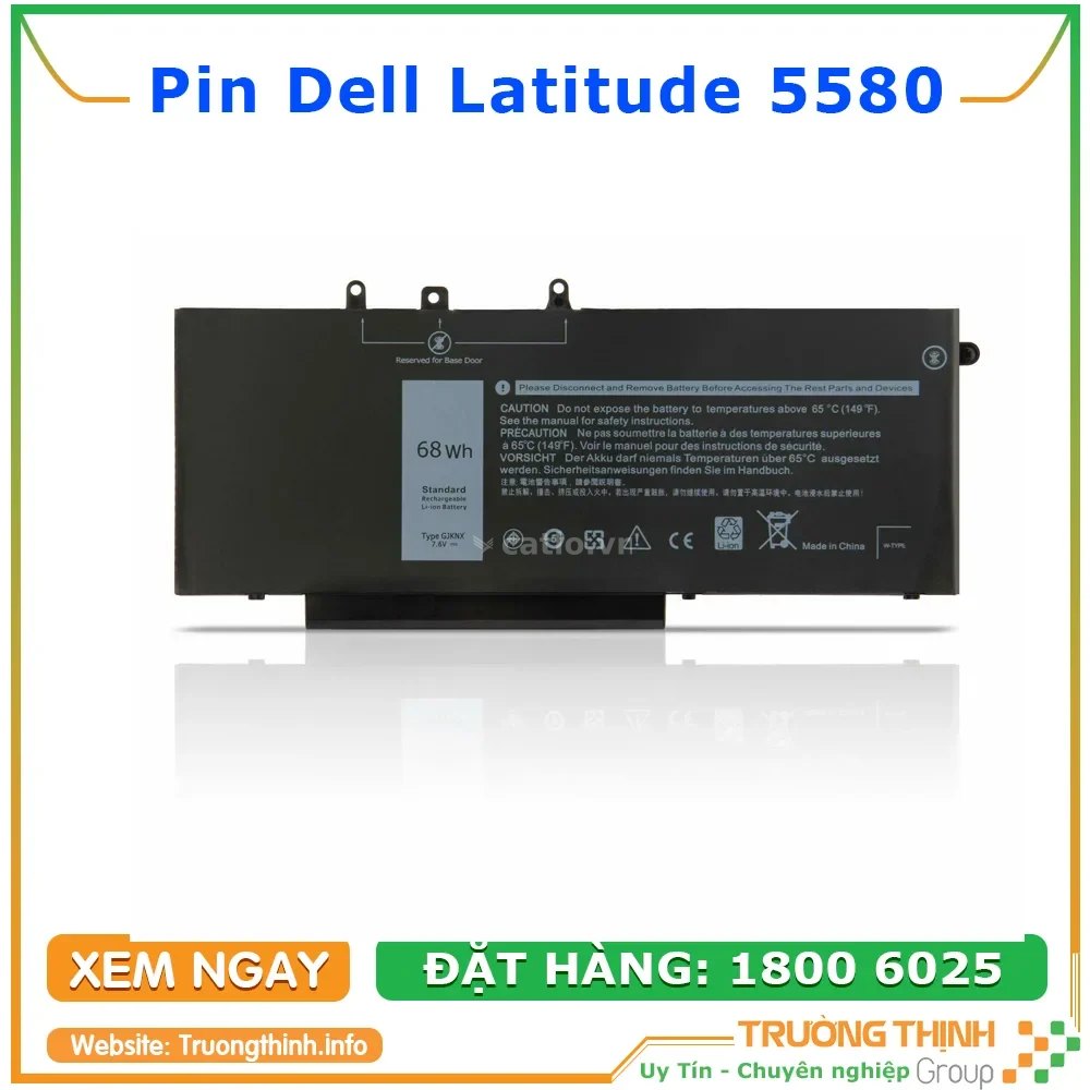 Pin Laptop Dell Latitude 5580 – ảnh 1