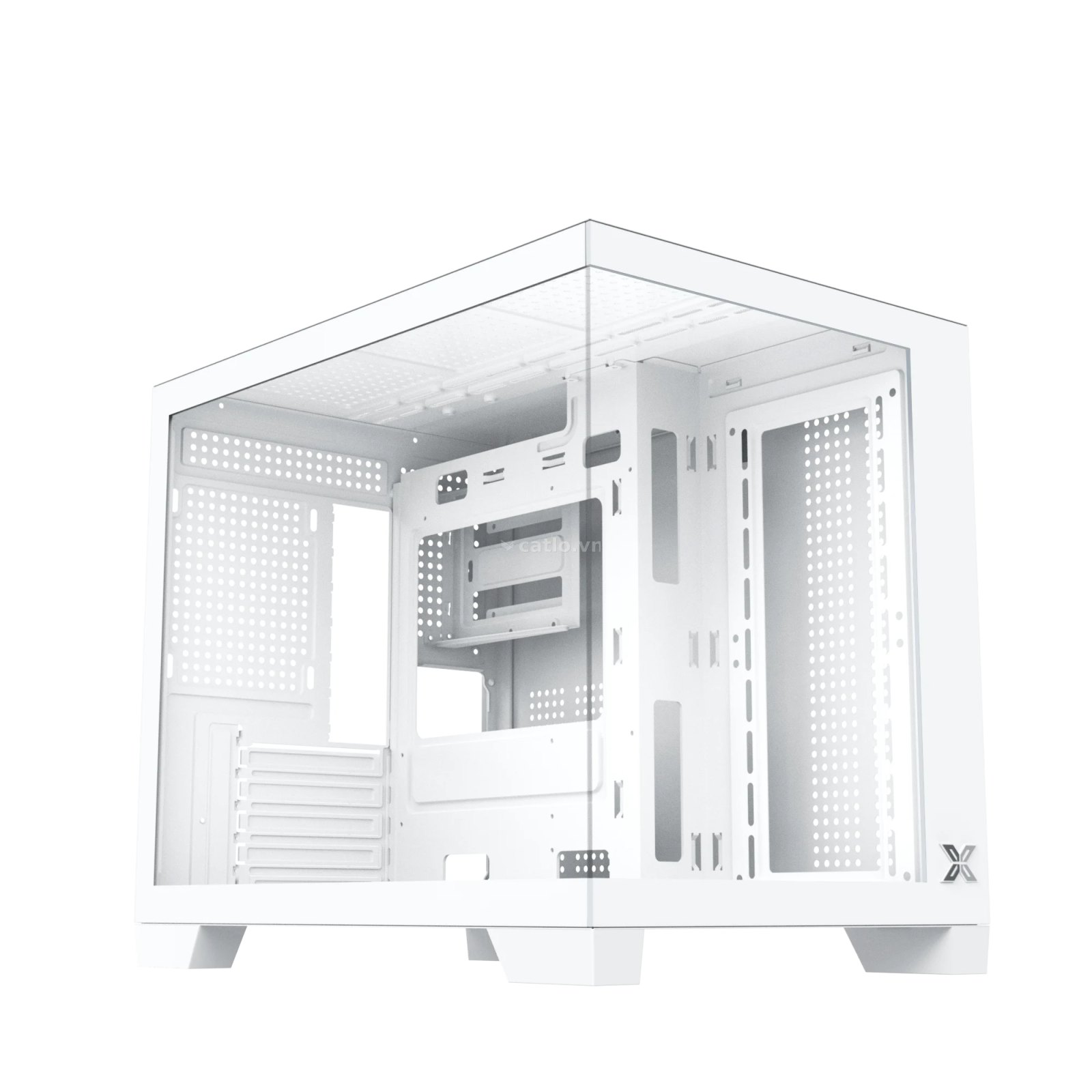 Thùng máy Xigmatek Xigmatek Aqua ML (EN90045) ATX (Chưa Kèm Fan) | M-ATX/Mini-ITX, Kính cường lực… – ảnh 1