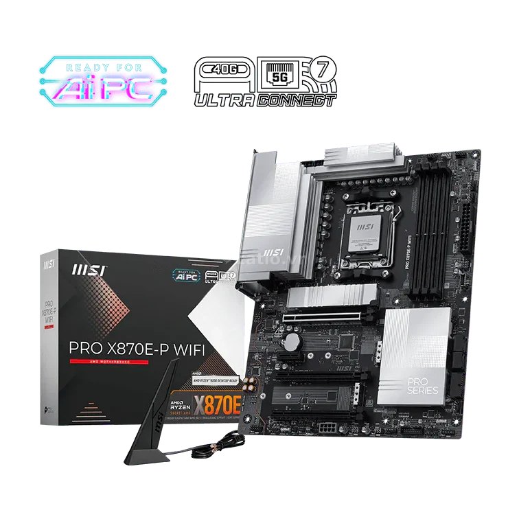 Mainboard (AMD) MSI PRO X870E-P WF | AMD X870E, AM5, ATX, 4 khe DDR5, Wi-Fi 7 – ảnh 1