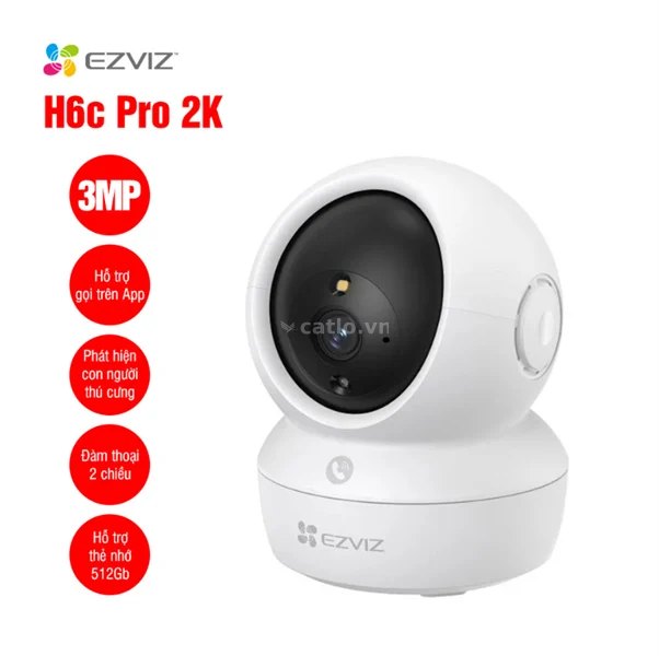 Camera WiFi quay quét EZVIZ H6c Pro 2K 3MP – ảnh 1