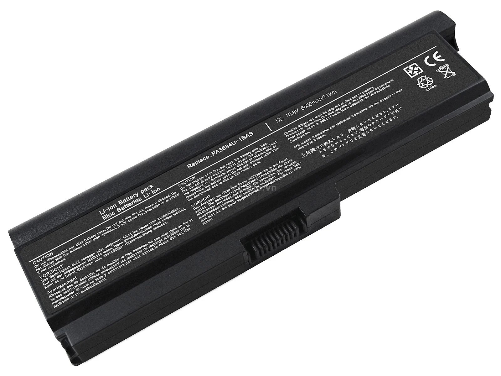 Pin laptop Toshiba Satellite L310 L311 L312 L315 L317 L322 L323 T130 T131 T135 – PA3634U (6 cell) – ảnh 1