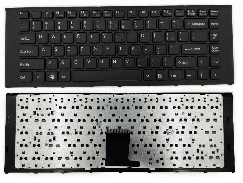 Bàn phím laptop Sony Vaio VPCEA (Đen, có khung) – ảnh 1