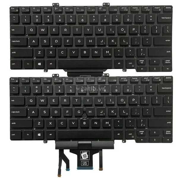 Bàn phím laptop Dell Latitude 5400 chuột LED – ảnh 1