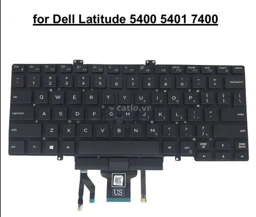 Bàn phím laptop dell latitude 5400 5401 7400 led ( 7400 ) – ảnh 1