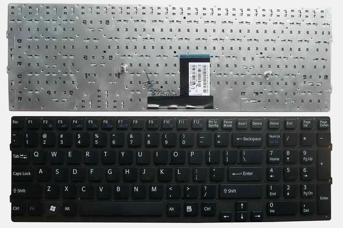 Bàn phím laptop Sony Vaio VPCEC, VPCEC1M1E, VPCEC2S1E, VPCEC3P1E, VPCEC4X1E, VPCEC11FX, VPCEC22FX… – ảnh 1