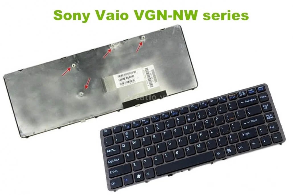 Bàn phím laptop Sony Vaio VGN-NW, VGN-NW11S, VGN-NW21MF, VGN-NW240F, VGN-NW250F, VGN-NW270F… – ảnh 1