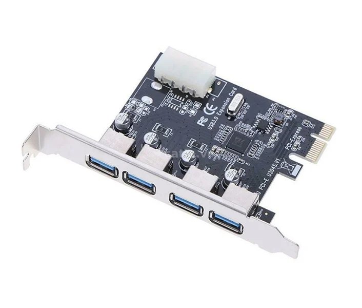 Card chuyển đổi PCI-E ra 4 cổng USB 3.0 – ảnh 1