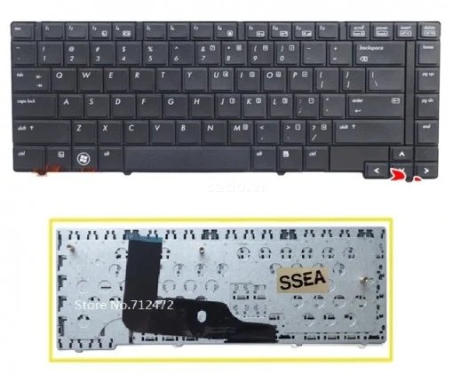 Bàn phím laptop HP EliteBook 6440p 8440p 8440w, Probook 6440b 6450b 6455b 6445b – 8440 – ảnh 1