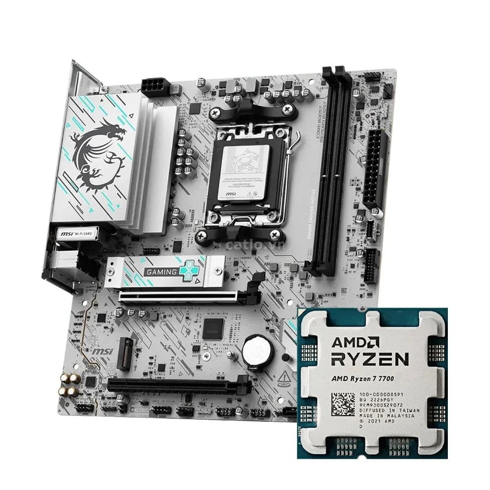 COMBO AMD Ryzen 7 7700 - MSI B840M GAMING WIFI 6E – ảnh 1